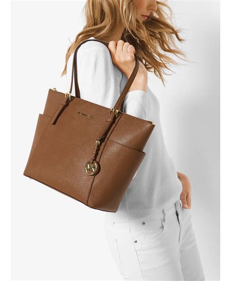 michael kors jet set punkt east west top zip tote|Michael Kors Jet Set Item East/West Top Zip Tote .